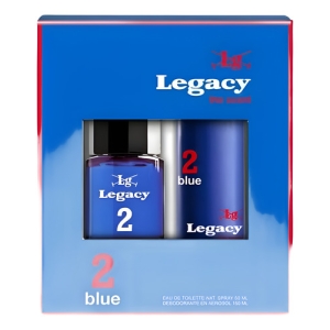 Legacy Blue 2 Eau De Toilette 50ml + Deo Spray 150ml