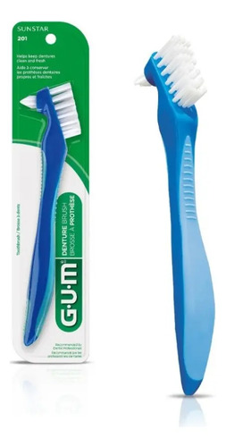 Cepillo Limpieza Dentaduras, Placas Y Prótesis Dentales Gum(R) - Imagen 2