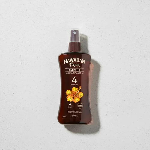 Bronceador Hawaiian Tropic Tanning 4 Fps Spray 240 Ml - Imagen 10
