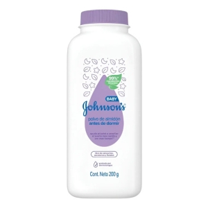 Talco Johnson Antes De Dormir 200 G
