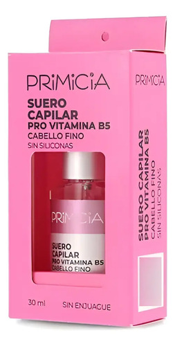 Primicia Suero Capilar Con Vit B5