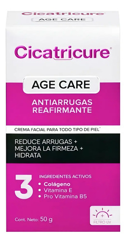 Cicatricure Age Care Anti Arrugas Reafirmante 50g