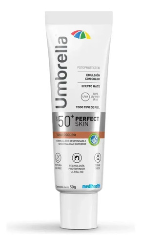 Protector Solar Umbrella Perfect Skin Fps50 Oscuro - Imagen 8