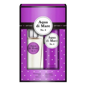 Set Aqua Di Mare Perfume Edt 100 Ml + Deo Spry 150 Ml No4