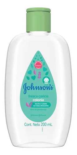 Colonia Para Bebé Fresca Caricia X 200ml Johnson's