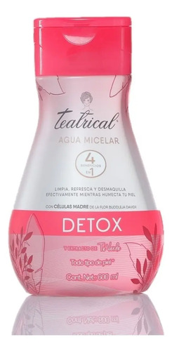 Teatrical Agua Micelar Detox Con Células Madre 600 Ml