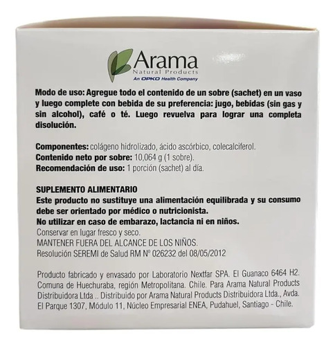Colágeno Artrosome Hidrolizado , 30 Sobres. Sangar - Imagen 2