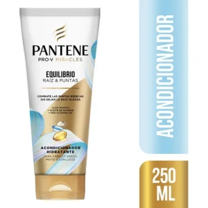 Acondicionador Hidratante Pantene Pro-v Miracles Equilibrio Raíz Y Puntas 250 Ml