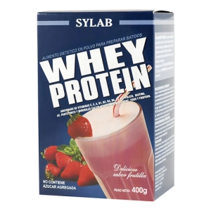 Whey Protein Frutilla 400g Sylab