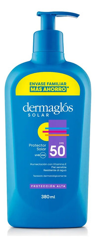 Emulsión De Protección Solar Dermaglós Con Spf 50