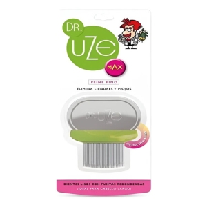 Peine Metal Piojos Pediculosis Liendres Uze Max