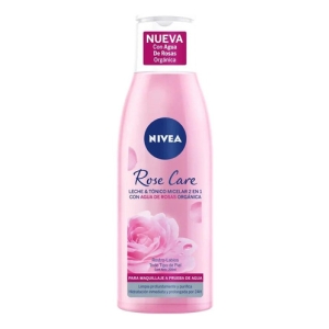 Nivea Leche Rose Care + Tonico Micelar 2 En 1 X 200 Ml