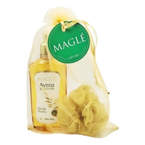 Gift Set1 Maglé Avena Gel De Ducha + Esponja
