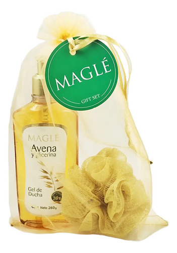 Gift Set1 Maglé Avena Gel De Ducha + Esponja