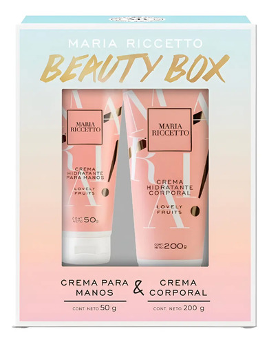 Maria Riccetto Beauty Box Lovely Fruits Crema Manos + Cuerpo