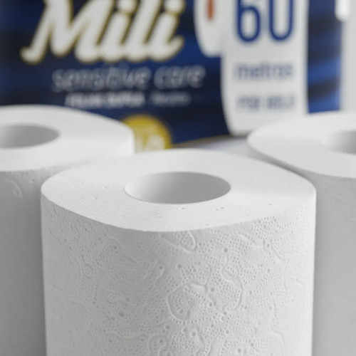 Papel Higienico Mili X 4 Rollos 60 Metros Doble Hoja - Imagen 3