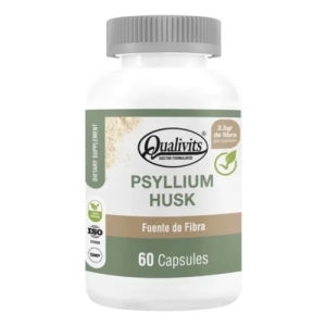 Psyllium Husk Qualivits(R) X 60 Cápsulas