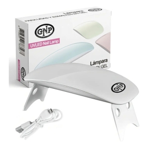 Lampara Para Uñas Led Gnp Portable Usb. Ideal Para Uñas En Gel Y Esmaltes Semipermanentes.