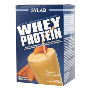 Sylab Proteína Whey Vainilla 400g Suplemento Deportivo En Polvo