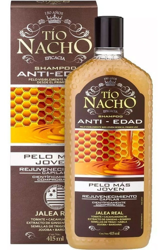 Tío Nacho Jalea Real Anti - Edad Shampoo 415ml