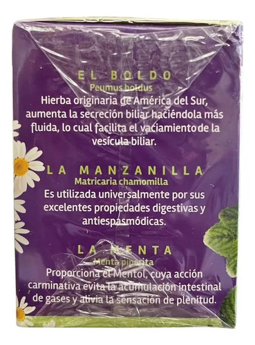 Te Hepamida Digestivo Natural 10 Saquitos Sangar - Imagen 2