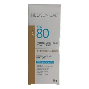 Medclinical Protector Solar Facial Beige Oscuro Factor 80