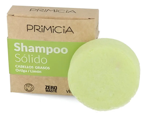 Shampoo Solido Primicia 50 Gr Cabellos Grasos