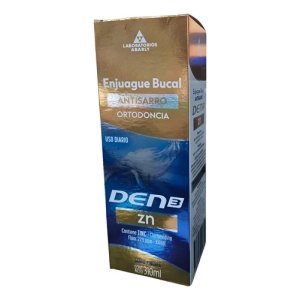 Enjuague Bucal Den3 Zn 310 Ml Farmacia Sangar