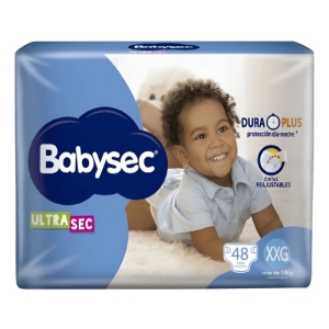 Babysec Ultra Pañales Talle Xxg X 48