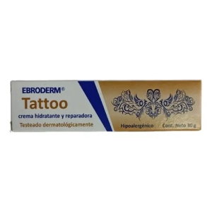 Crema Para Tatuajes Tattoo 30 Gr Ebroderm