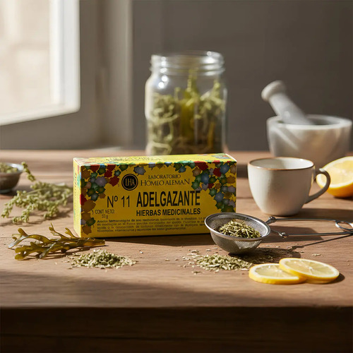 Tisana Adelgazante Homeopatía Alemana Sin Fragancia Metabólica - Imagen 2