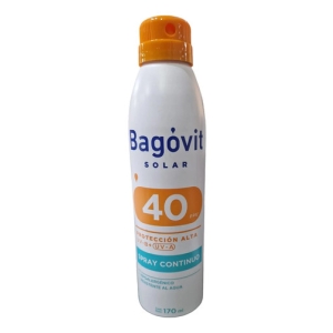 Protector Solar Bagovit Solar Fps40 Spray Continuo X170ml