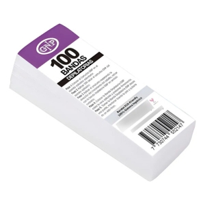 Bandas Depilatorias X100 Unidades Gnp De Tela Profesional