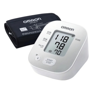 Tensiómetro Digital Automático De Brazo Omron Hem-7144t2 Color Blanco