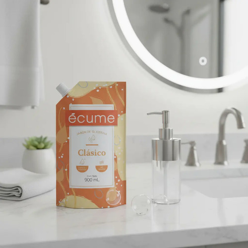 Jabón De Gliceria Ecume Clasico Doypack 900 Ml - Imagen 2