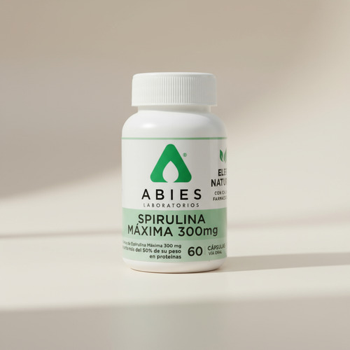 Spirulina Abies(R) 300mg X 60 Cap - Adelgazante Natural - Imagen 3