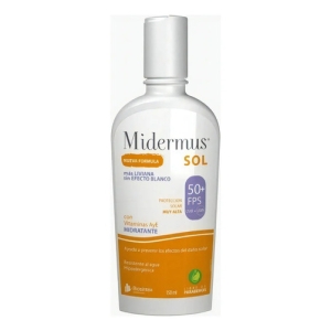 Midermus Protector Solar Con Vitamina A Y E Fps 50+ 150ml