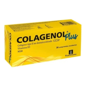 Suplemento En Comprimidos Roemmers Colágeno Tipo Ii De Colagenol Plus De 30 Un Sin Sabor