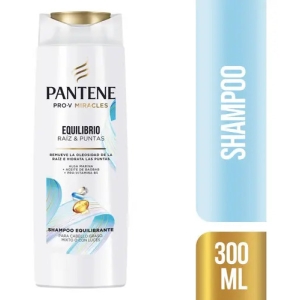 Shampoo Equilibrante Pantene Pro-v Miracles Equilibrio Raíz Y Puntas 300 Ml