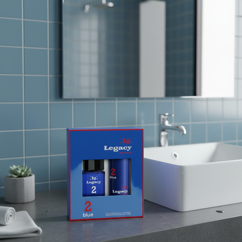 Legacy Blue 2 Eau De Toilette 50ml + Deo Spray 150ml - Imagen 3