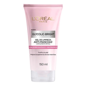 Gel Limpiador Anti-manchas Glycolic Bright De L'oréal Paris Todo Tipo De Piel Día/noche
