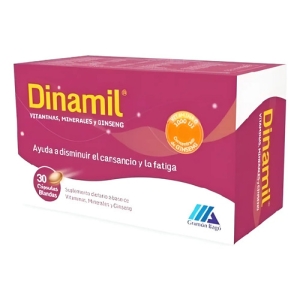 Dinamil X 30 Càpsulas (similar Pharmaton Y Dayamineral)