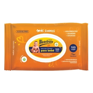 Toallitas Húmedas Wetclean X 100 Unidades