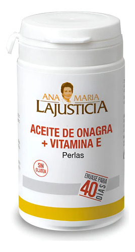 Ana Maria Lajusticia Aceite De Onagra + Vitamina E X 80 Cap