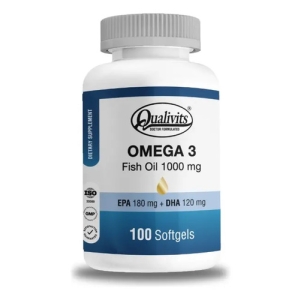 Suplemento Dietario Qualivits Omega 3 X 1000 Mg Natural