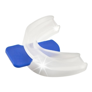 Protector Bucal Doble Ortho Pauher Rugby Boxeo Moldeable Estuche Eva Incoloro