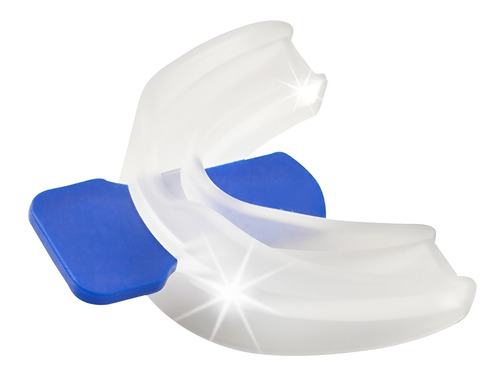 Protector Bucal Doble Ortho Pauher Rugby Boxeo Moldeable Estuche Eva Incoloro