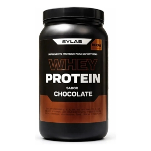 Proteína Sylab Whey Protein Chocolate 800g Suplemento Nutricional