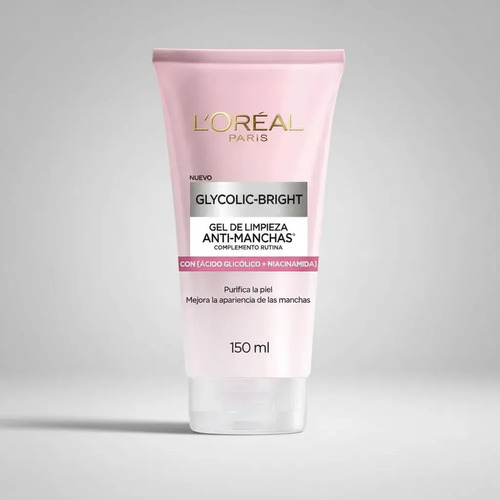 Gel Limpiador Anti-manchas Glycolic Bright De L'oréal Paris Todo Tipo De Piel Día/noche - Imagen 4