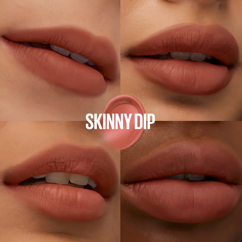 Labial Líquido Maybelline Teddy Tint N°15 Skinny Dip Skinnydip - Imagen 8